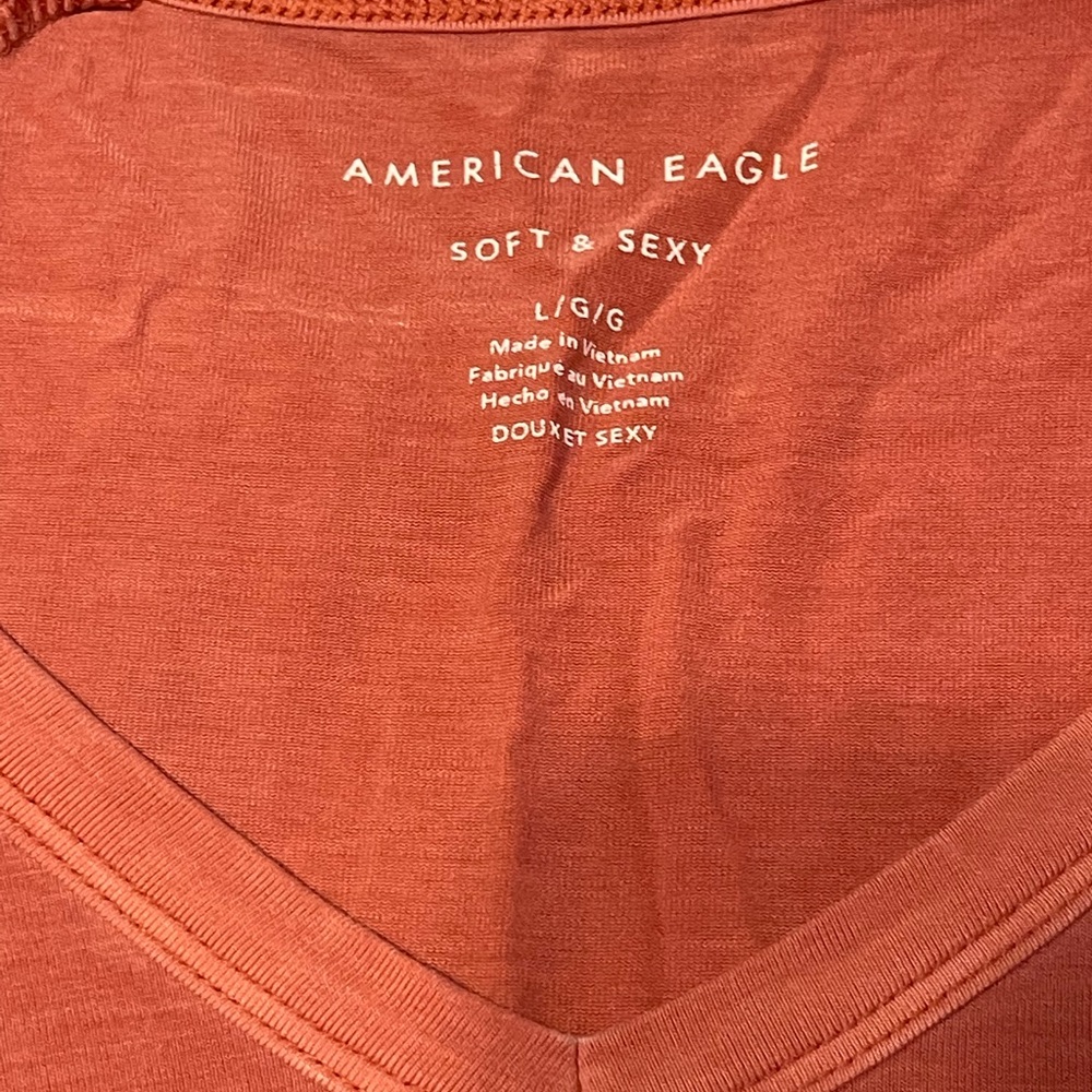 AE orange soft tee - Picture 2 of 2